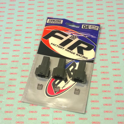 4 Pin Male Connector FRM-108, Pack / 3