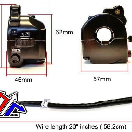 Switch Universal Vintage Bk, K&s 12-0042B