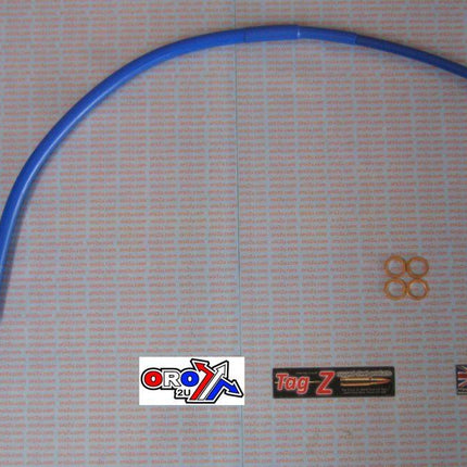 Hose Rear Brake Blue / Black CR125/250 05-07 CRF250/450