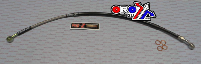 Hose Rear Brake Silver / Black, Honda CRF150R & Rb 2007-2014