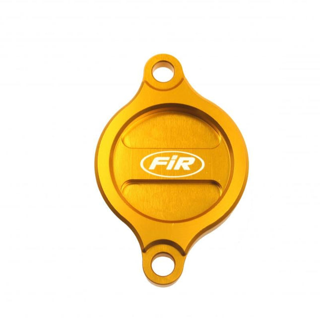 Oil Filter Cover Yel Alloy Suz, Suzuki RMZ 250 & 450 OFC-401
