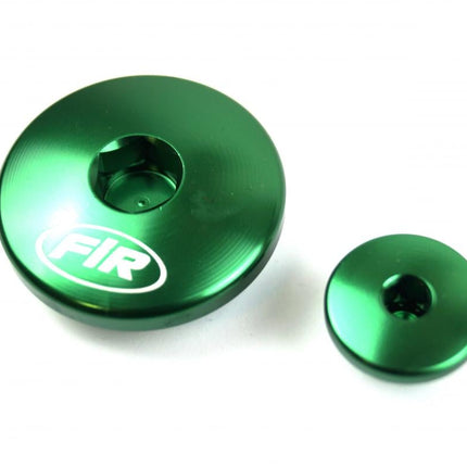 Engine Plug Kit Green Alloy KX, Kawasaki Kxf 250 & 450 KLX 450 ENP-09