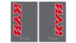 Fork Decal Kayaba Red Carbon, Blackbird 5015K Stickers, 5015K