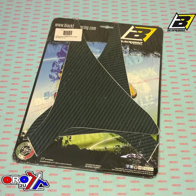 Air Box Decal 11-12 Sx/sxf KTM, Carbon Look Blackbird 5516