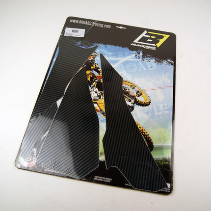 Air Box Decal 13-14 Sx/sxf KTM, Carbon Look Blackbird 5517