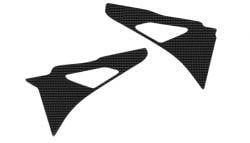 KXF250/450 12-14 Air Box Decal, Carbon Look Blackbird 5422
