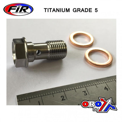 Banjo Pro Bolt 10x1.00mm, Titanium Grade 5 / Each