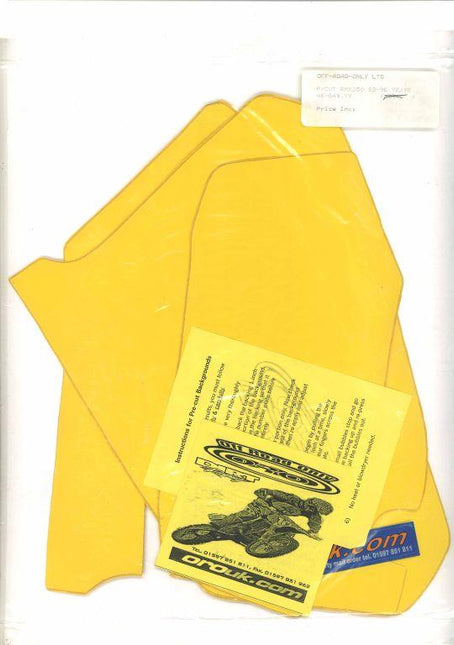 93/96 RMX250 Backgrounds Rd/ye