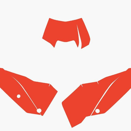 08-11 KTM Exc Red Precut Backgrounds, Blackbird 3515/60