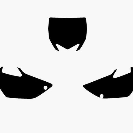 15-21 YZ85 Backgrounds Black, 3225/20