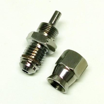 M10 x 1.25 Male Convex 600-03 Brake Hose End Chrome Venhill 3/10125MHC, 445-32P Buildaline