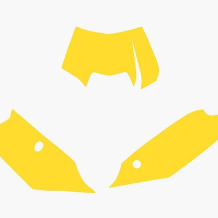 12-13 KTM Exc Yellow Pre Cut Backgrounds, Blackbird 3518/40