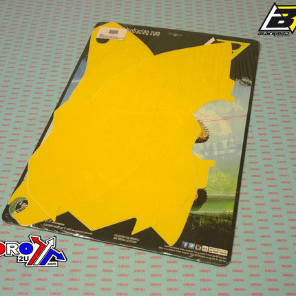 13-15 KXF250/450 Backgrounds, Yellow Blackbird 3417/40
