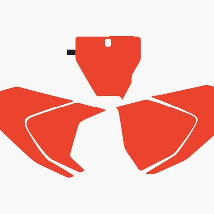 16-18 Tc/fc Husqvarna Backgrounds, Red Blackbird 3622/60