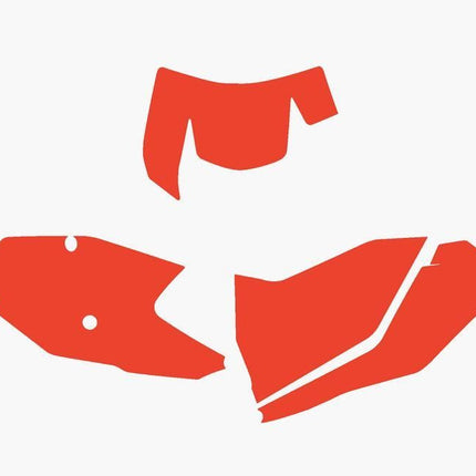 17-19 KTM Exc Red Pre Cut Backgrounds, Blackbird 3526/60