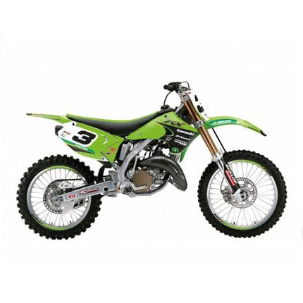 03-08 KX125/250 Monster Energy, Blackbird Full Kit 8408R8