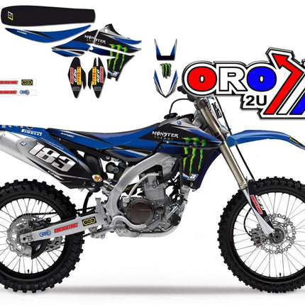 10-13 YZF450 Monster Energy, Blackbird Full Team Kit 8240R3