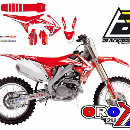 09-12 CRF25/450 Honda Hrc, Blackbird 8142R17 Team, 2017 Design