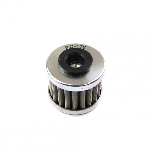 Oil Filter Flo Reusable PC116, Pc Racing Usa Stainless Steel