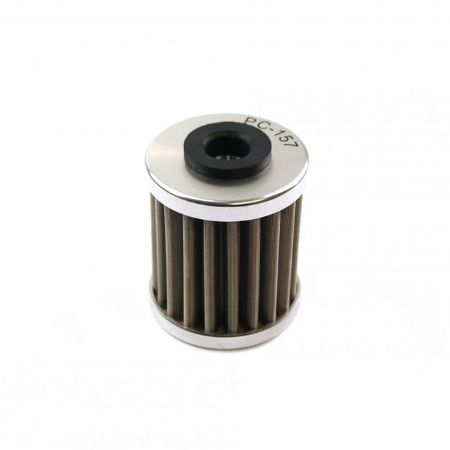 Oil Filter Flo Reusable PC157, Pc Racing Usa Stainless Steel