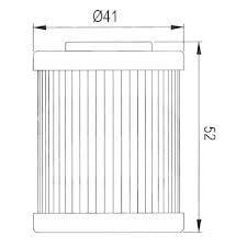 Oil Filter Flo Reusable PC157, Pc Racing Usa Stainless Steel