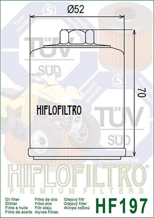 Oil Filter Hiflo HF197