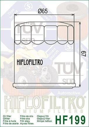 Oil Filter Hiflo HF199