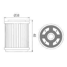 Oil Filter Hiflo HF143