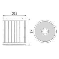 Oil Filter Hiflo HF142