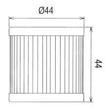 Oil Filter OEM Standards, Wrp WO-3030