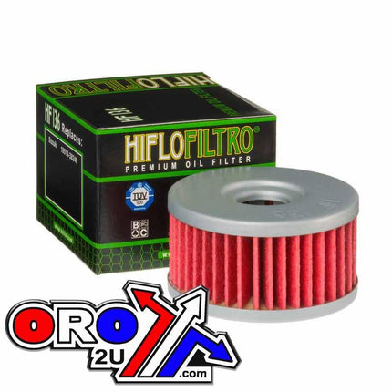 Oil Filter Hiflo HF136 Suzuki, Suzuki 16510-38240