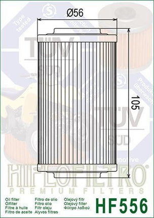 Oil Filter Hiflo HF556