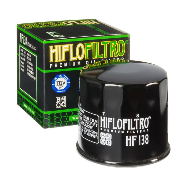 Oil Filter Hiflo HF138 Black