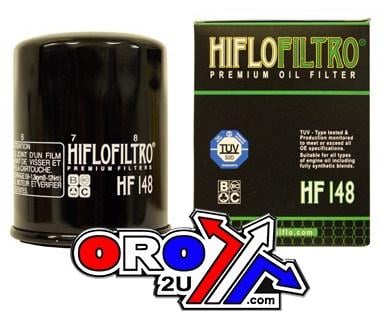 Oil Filter Hiflo HF148 Suzuki, 5JW-13440-00, 15400-PLM-A01PE, Honda