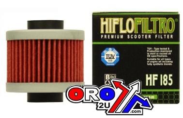 Oil Filter Hiflo HF185 Aprilia, 02 05 50/737492, Piaggio, Road, 210483727