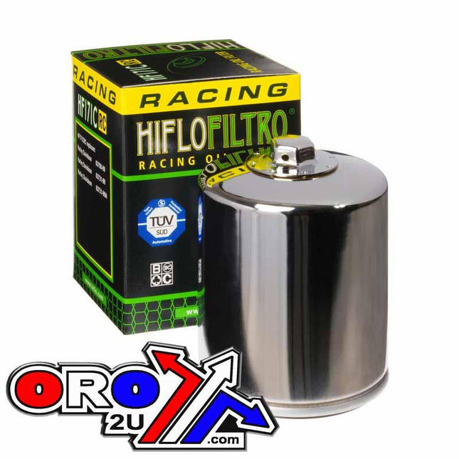 Oil Filter Hiflo HF171CRC Race, 63798-99, 63731-99, 63731-99A, Road, Buell