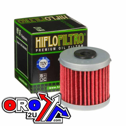 Oil Filter Hiflo HF167 Daelim, Daelim 15412-KN6-9612, Road
