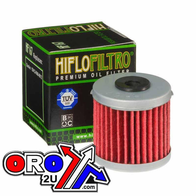 Oil Filter Hiflo HF167 Daelim, Daelim 15412-KN6-9612, Road