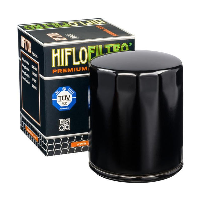 Oil Filter Hiflo HF170B Black, 63805-80A, 63805-80T, 63796-77, Road, 63806-83