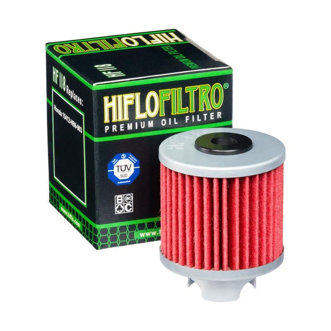 Oil Filter Hiflo HF118, Honda 15412-HB6-003