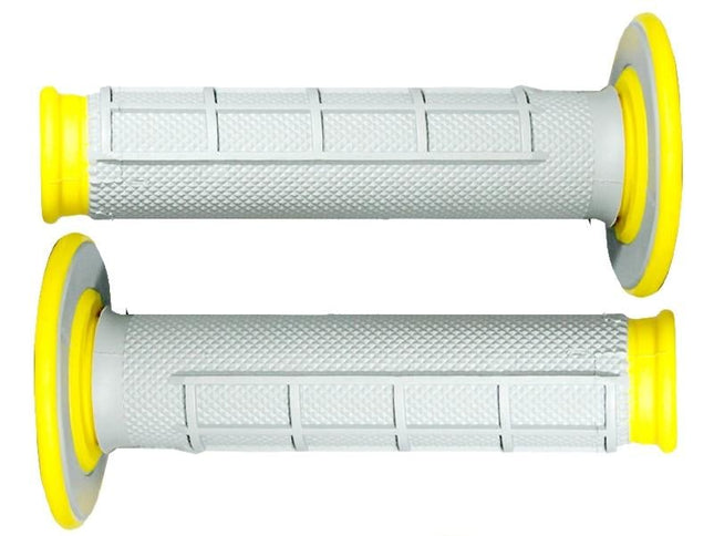 Renthal Grip Dual 50/50 Yellow, Renthal G192 22/25mm