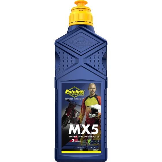 1L MX5 Putoline Oil 2 Stroke, MX5-1, MX5-1, 70272
