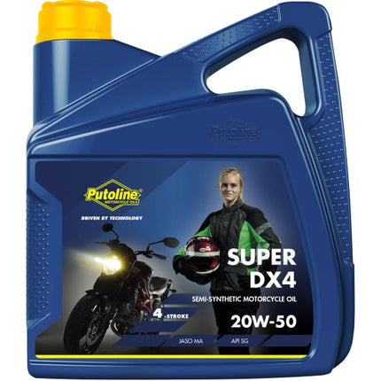 4L Super DX4 20/50wt Putoline DX4-20W/50-4, 70098