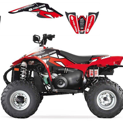 Polaris Scrambler DREAM-2, Blackbird Decal Kit 2Q11A