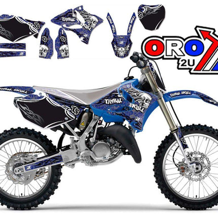 10-13 YZF250 Tribal Skull 2, Blackbird Decal Kit 2239B