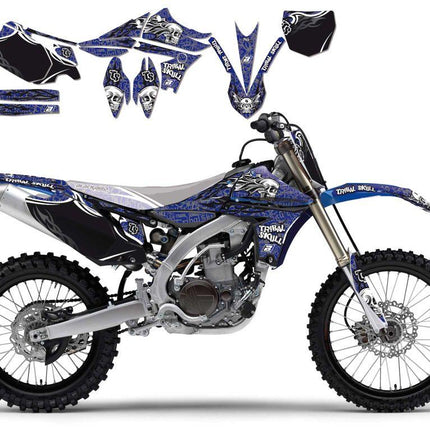 10-13 YZF450 Tribal Skull 2, Blackbird Decal Kit 2240B
