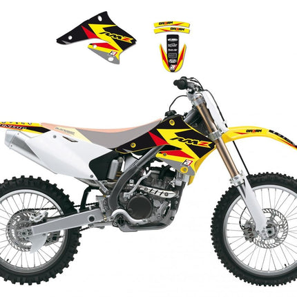 04-06 RMZ250 Dream 3 Graphic, Blackbird Decal Kit 2317E
