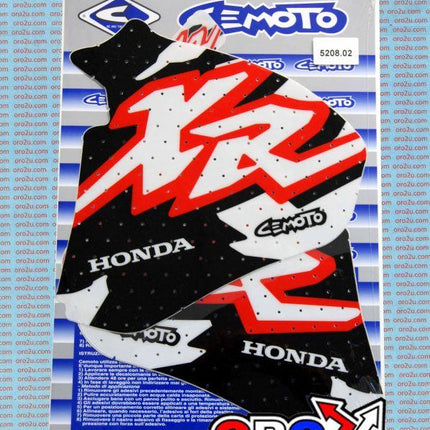 86-02 XR600 Cemoto Decal Set, Honda Decal Kit 5208.01/02, Rad And Tank