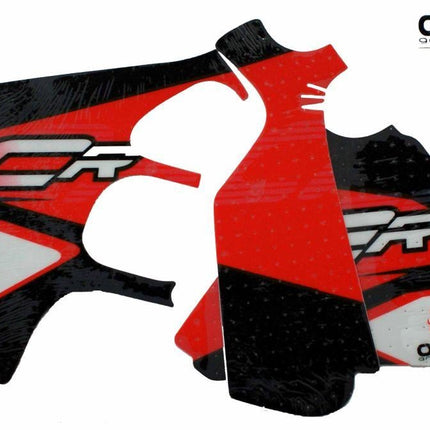 92-95 CR80 Decal Kit, Flourescent-red