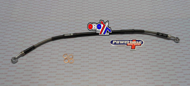 Hose Rear Brake Silver / Blk, Venhill K02-2-028/P KX65 2002-11